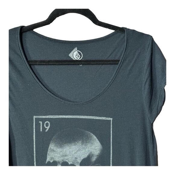 Skull Stone Hearts Black Tee Sz L - Picture 4 of 5